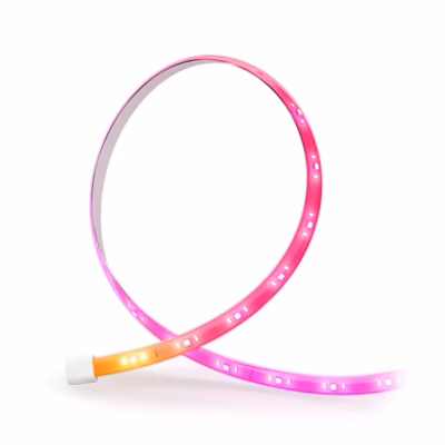 Philips Hue Flux valgusriba pikendus aasana, roosa ja oranž gradient
