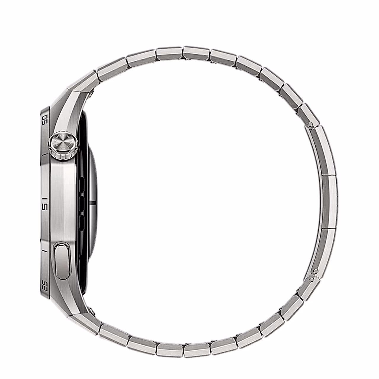 Nutikella HUAWEI WATCH GT 6 Pro 46 mm külgvaade krooni ja küljenupuga