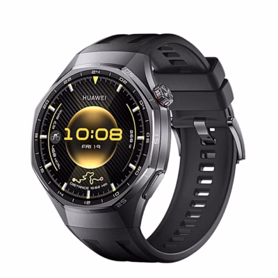 Nutikell HUAWEI WATCH GT 6 Pro 46 mm musta rihmaga nurga alt