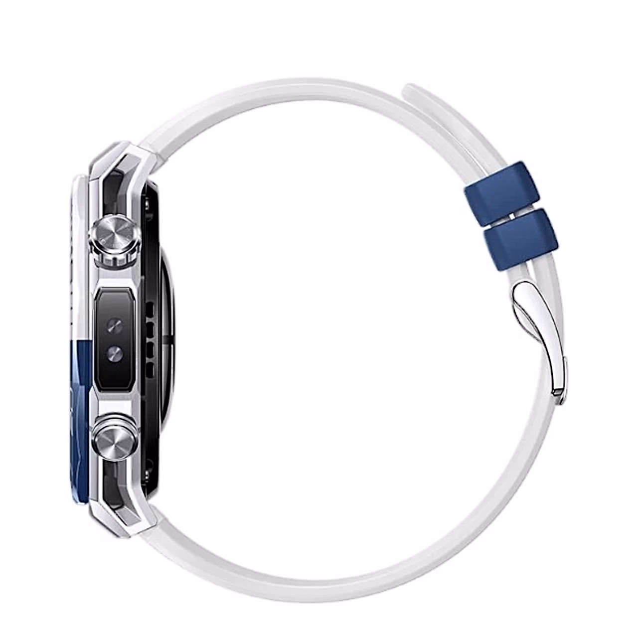 HUAWEI WATCH Ultimate 2 küljevaade, võra ja juhtnupp