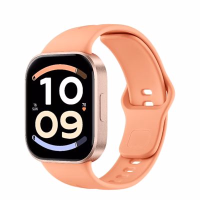 Nutikell Xiaomi REDMI Watch 6 Active oranži rihmaga, AMOLED-ekraanil kellaaeg