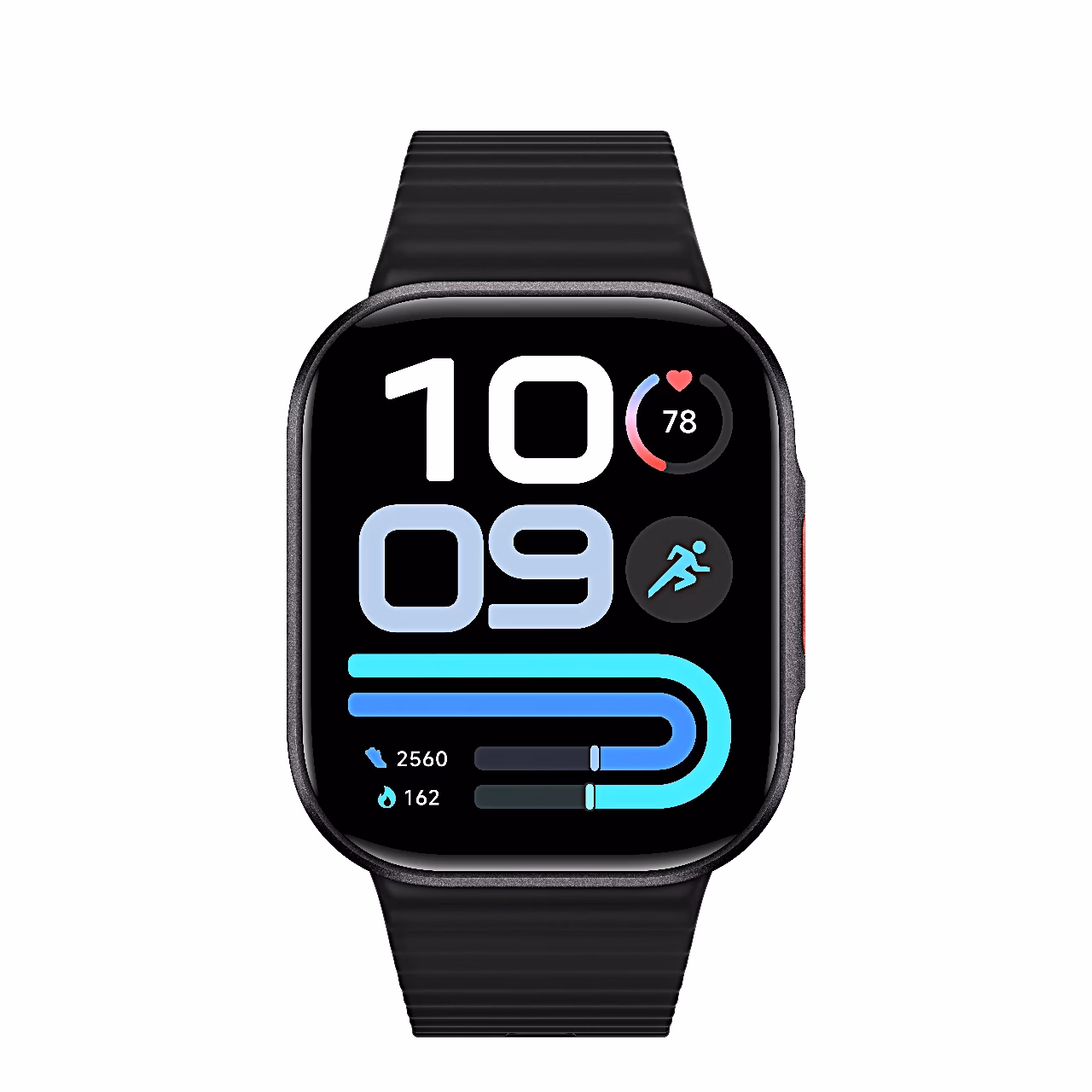 Spordikell Xiaomi Watch 6 Lite otse eest, ristkülikukujuline ekraan