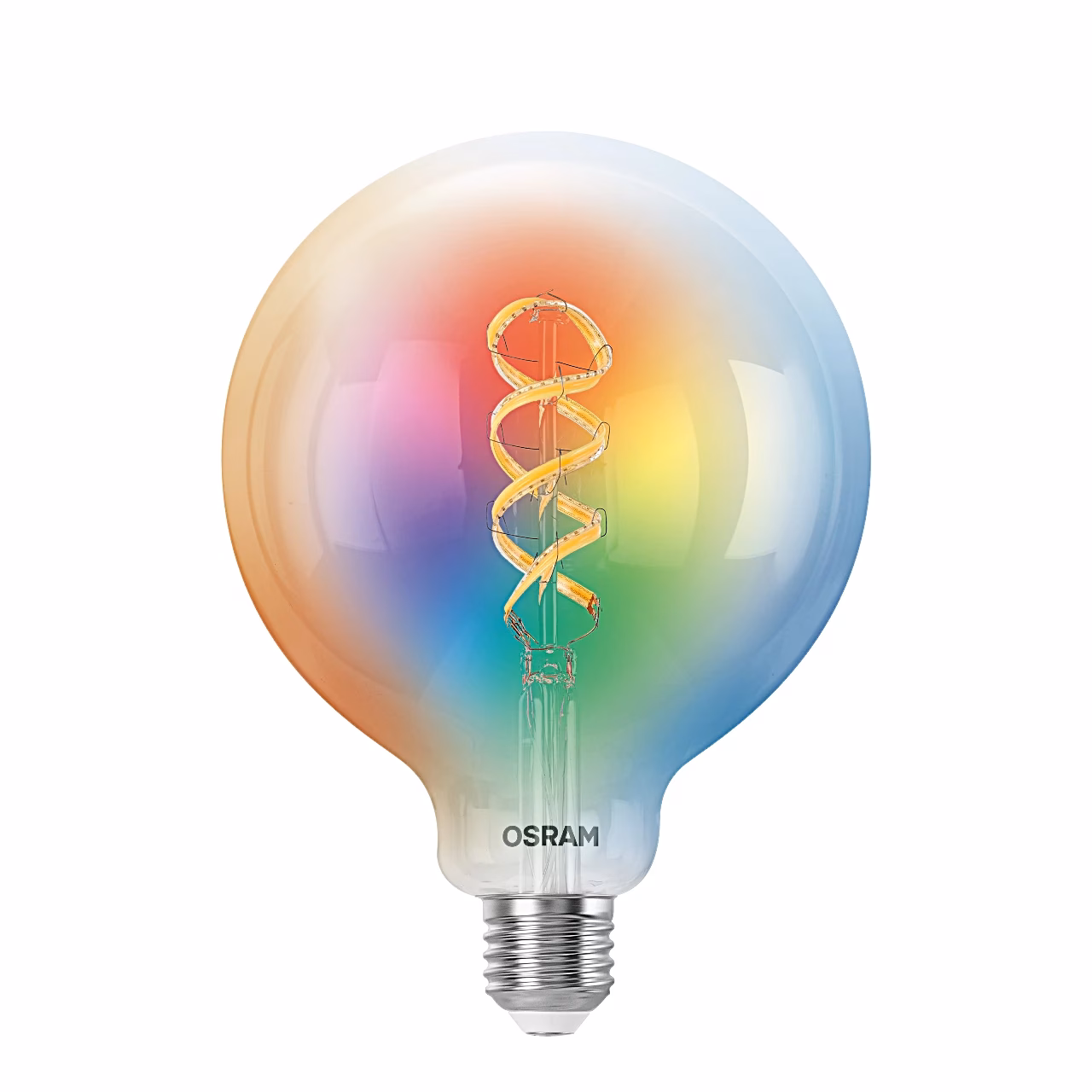 Osram SMART+ Filament Globe 125 nutipirn otsevaates värvilise valgusega