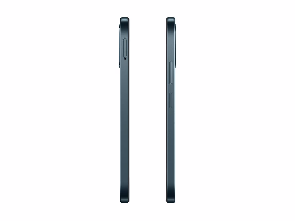 Nutitelefoni OPPO A6 4G küljed helitugevuse ja toitenupuga