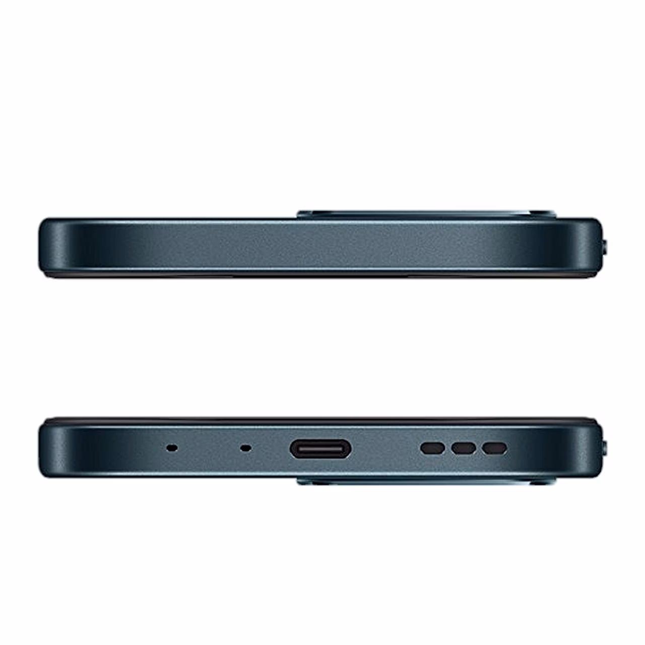 OPPO A6 4G nutitelefoni ülaserv ning alaserv USB-C pesa ja kõlariga