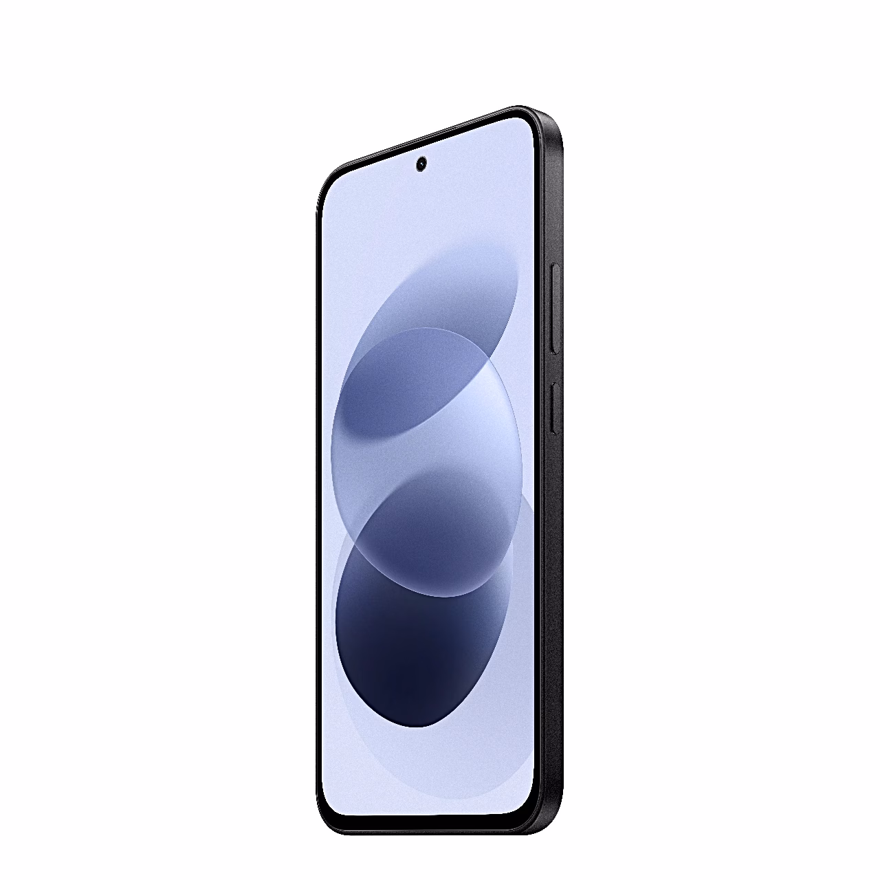 Redmi Note 17 nutitelefoni ekraan ja külgnupud nurga alt
