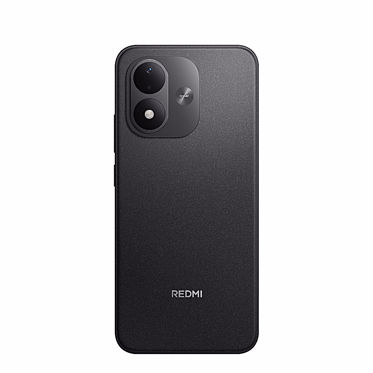 Redmi Note 17 nutitelefoni must tagakülg kaameraplokiga
