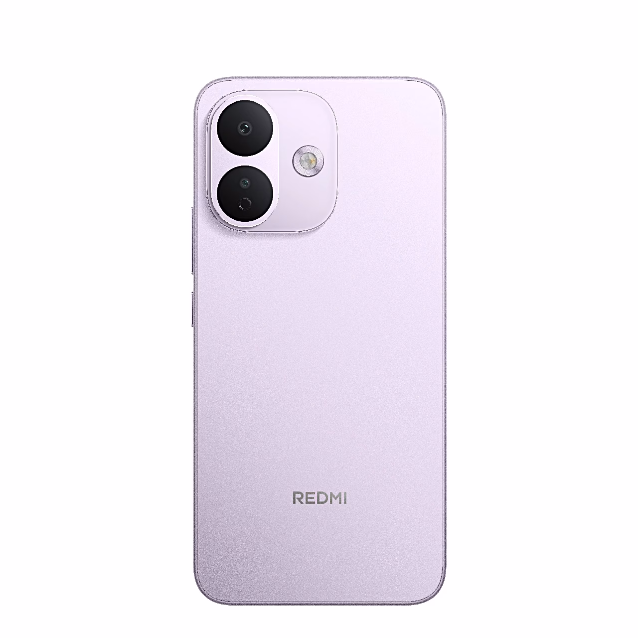 Lilla Xiaomi Redmi Note 17 Pro tagakülg kahe kaamera ja välguga