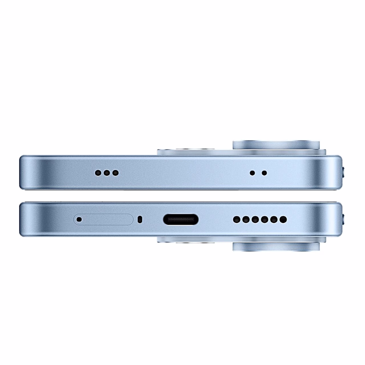 Xiaomi Redmi Note 17 Pro ülemine ja alumine serv USB-C-pesa ja kõlariavadega