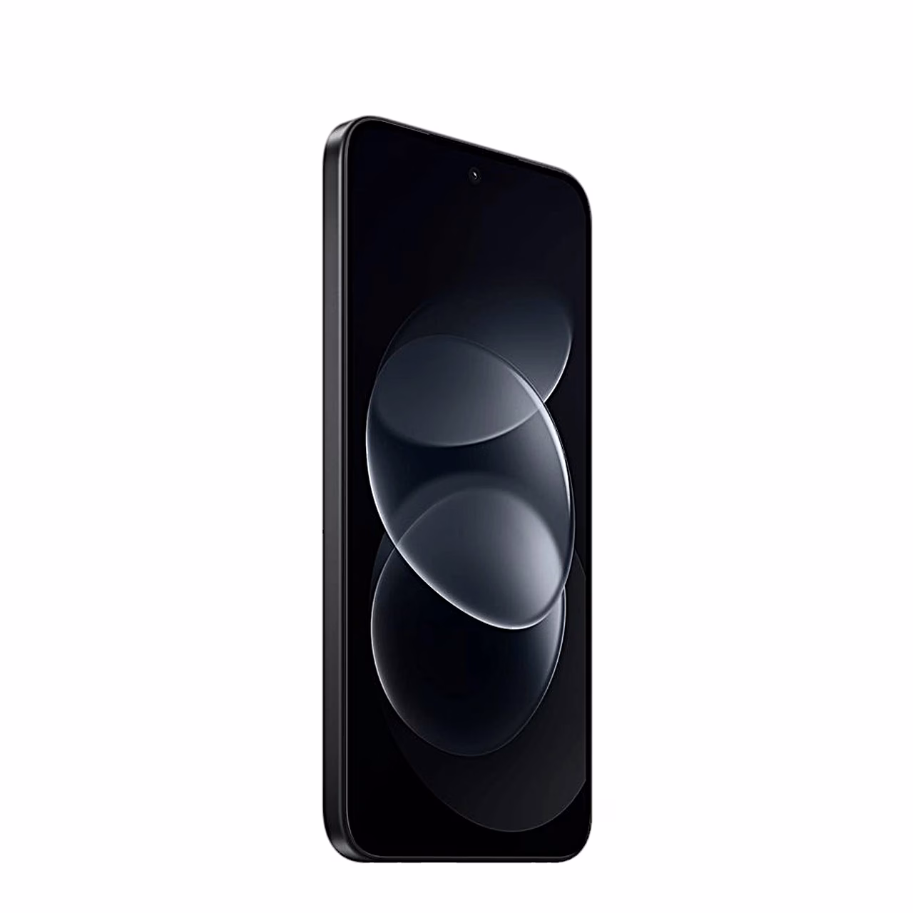 Musta Xiaomi Redmi Note 17 Pro Max esikülg kitsa nurga alt