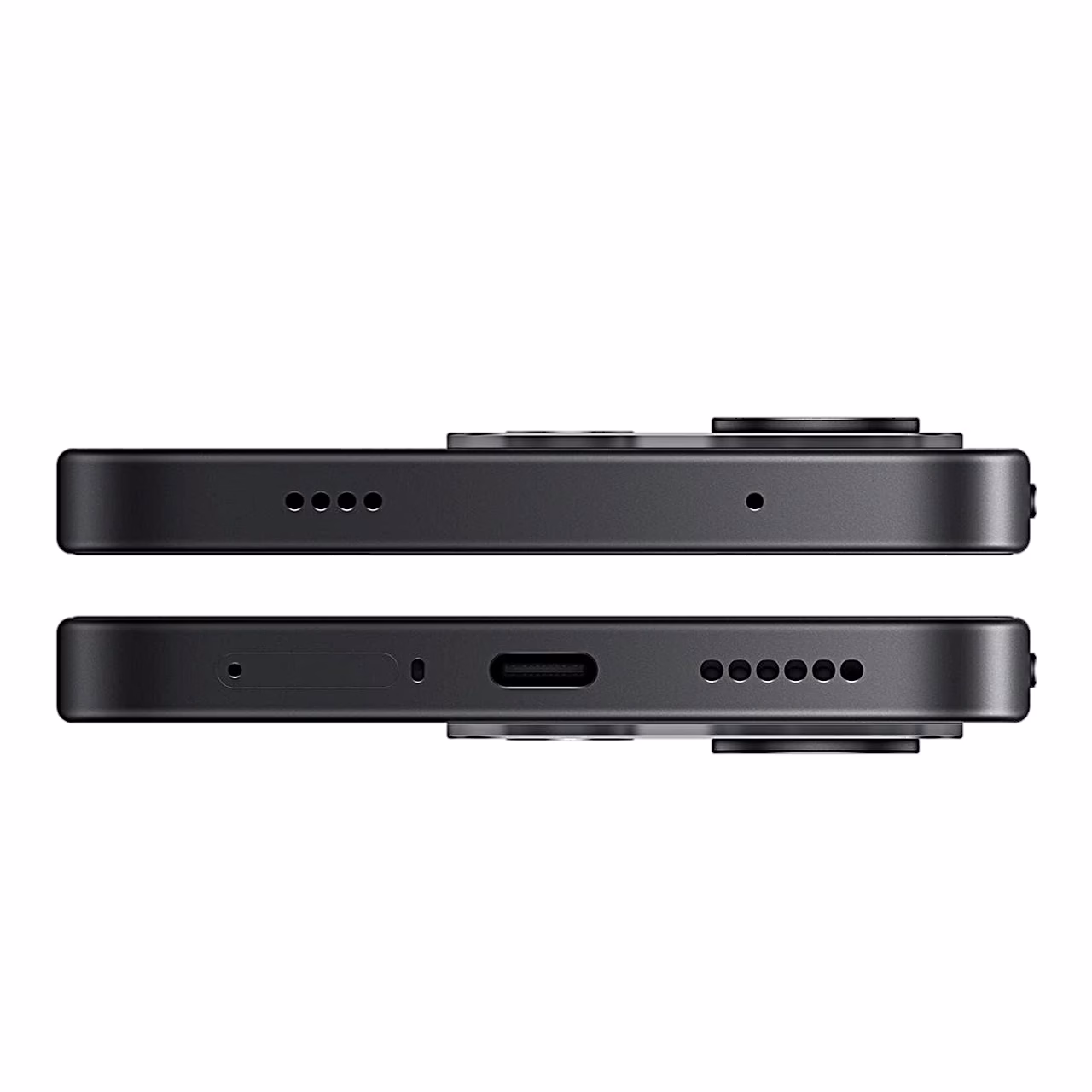 Xiaomi Redmi Note 17 Pro Max ülemine ja alumine serv USB-C-pesa ja kõlariavadega