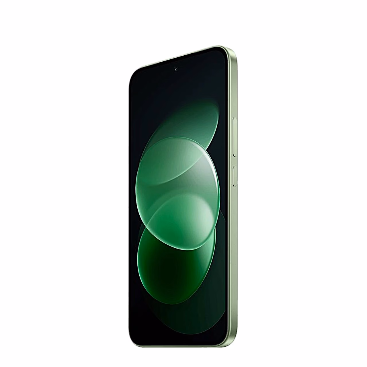 Roheline nutitelefon Xiaomi Redmi Note 17 Pro Max ekraaniga eest nurga alt