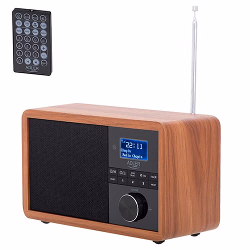 Kellraadio Adler AD 1184, DAB+/FM/AM, Bluetooth 5.0, 15 W, pult (3)