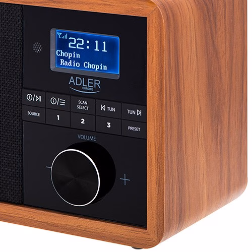 Kellraadio Adler AD 1184, DAB+/FM/AM, Bluetooth 5.0, 15 W, pult (5)