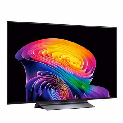 LG OLED48C61LA paremalt nurga alt veidi pööratuna