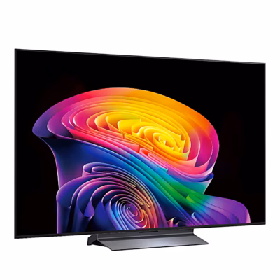 LG OLED55C61LA teler vasakult nurga alt koos lauajalaga