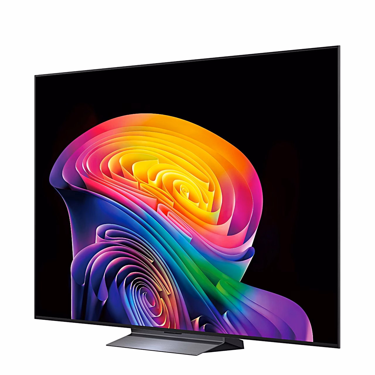 Teler LG OLED77C61LA paremalt nurga alt