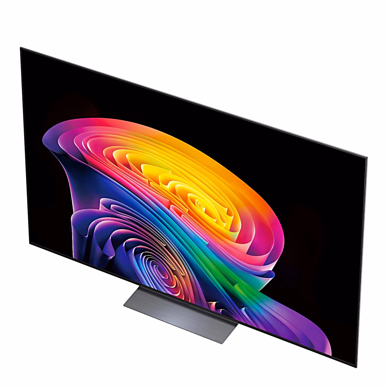 Teler LG OLED77C61LA kaldus eestvaates