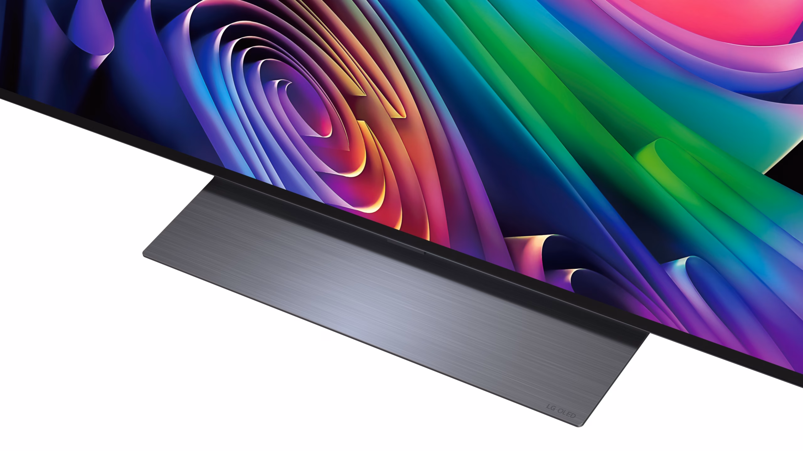 Teleri LG OLED77C61LA laualuse lähivaade