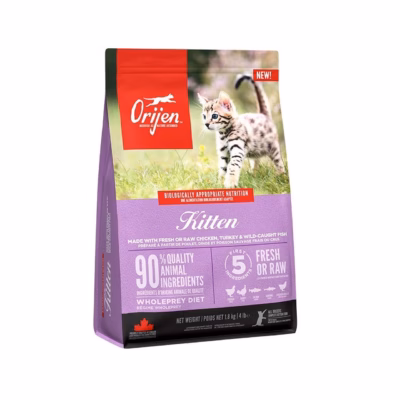 Orijen Kitten 1,8 kg gluteenivaba kana kuivtoit kassipoegadele