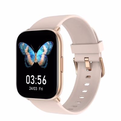 Oromed ORO FIT PRO GT Pink 46 mm AMOLED-ekraaniga 3ATM veekindel nutikell pulsi- ja SpO2-anduriga
