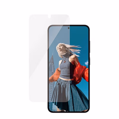 Kaitseklaas PanzerGlass telefoni Samsung Galaxy S25 ekraani kohal nurga alt
