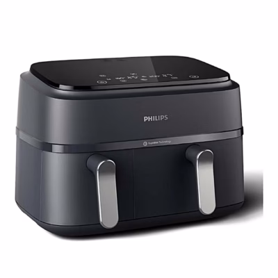 Philips NA351/00 3000 Series must topeltkorviga kuumaõhufritüür 9 L Rapid Air tehnoloogiaga