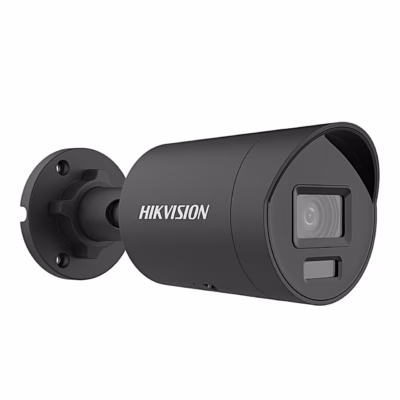 PoE-valvekaamera Hikvision DS-2CD2066G2H-IU must, vaade vasakult