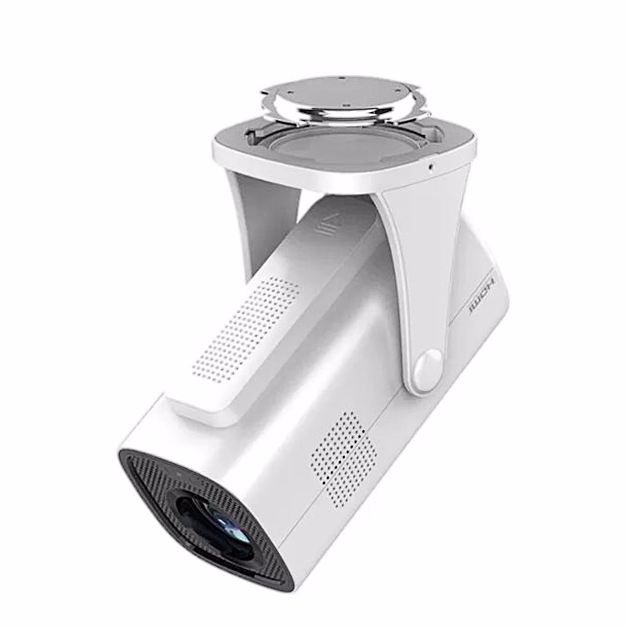 Philips NeoPix 250 projektor laepaigalduse asendis, objektiiv allapoole