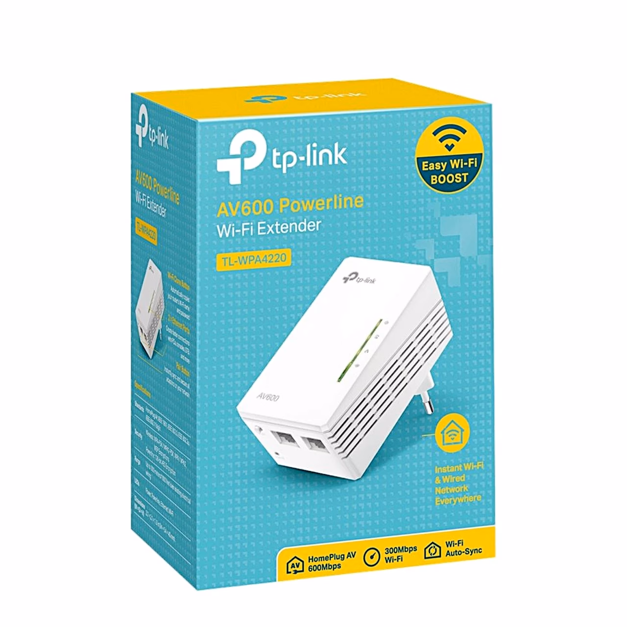 TP-Link AV600 Powerline WiFi-adapteri TL-WPA4220 pakend