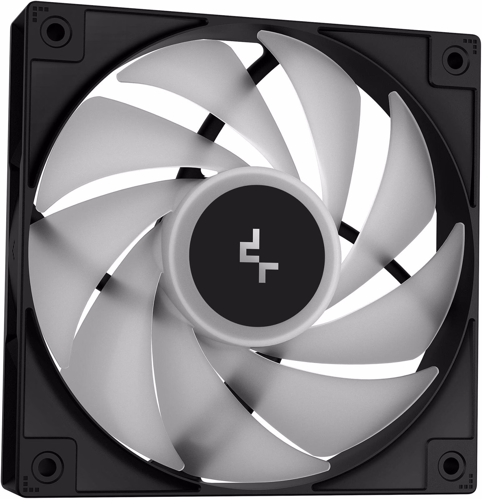 DeepCool LE240 V2 musta raamiga 120 mm ventilaator heledate labadega
