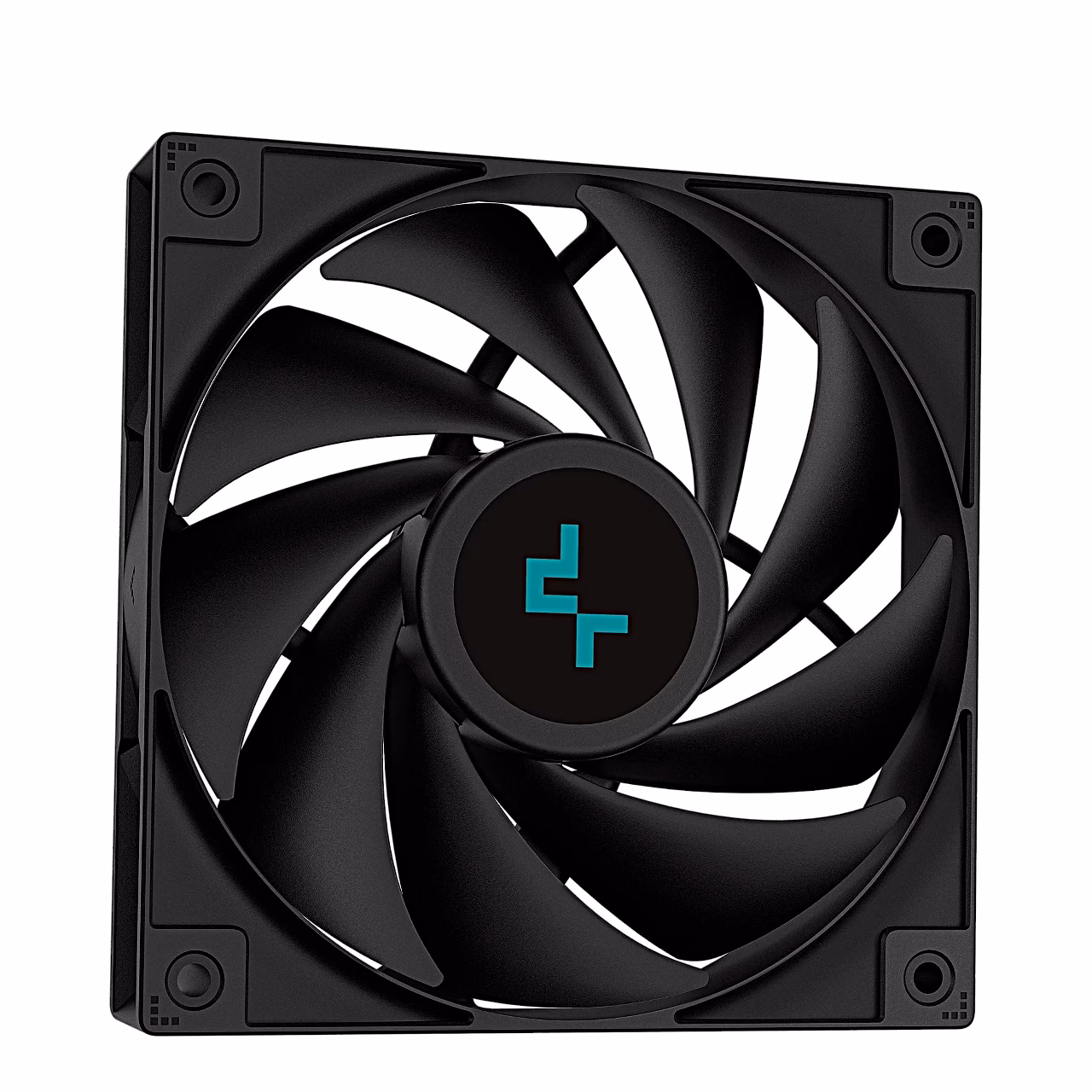 DeepCool LS520S ZERO DARK must 120 mm PWM-ventilaator eestvaates