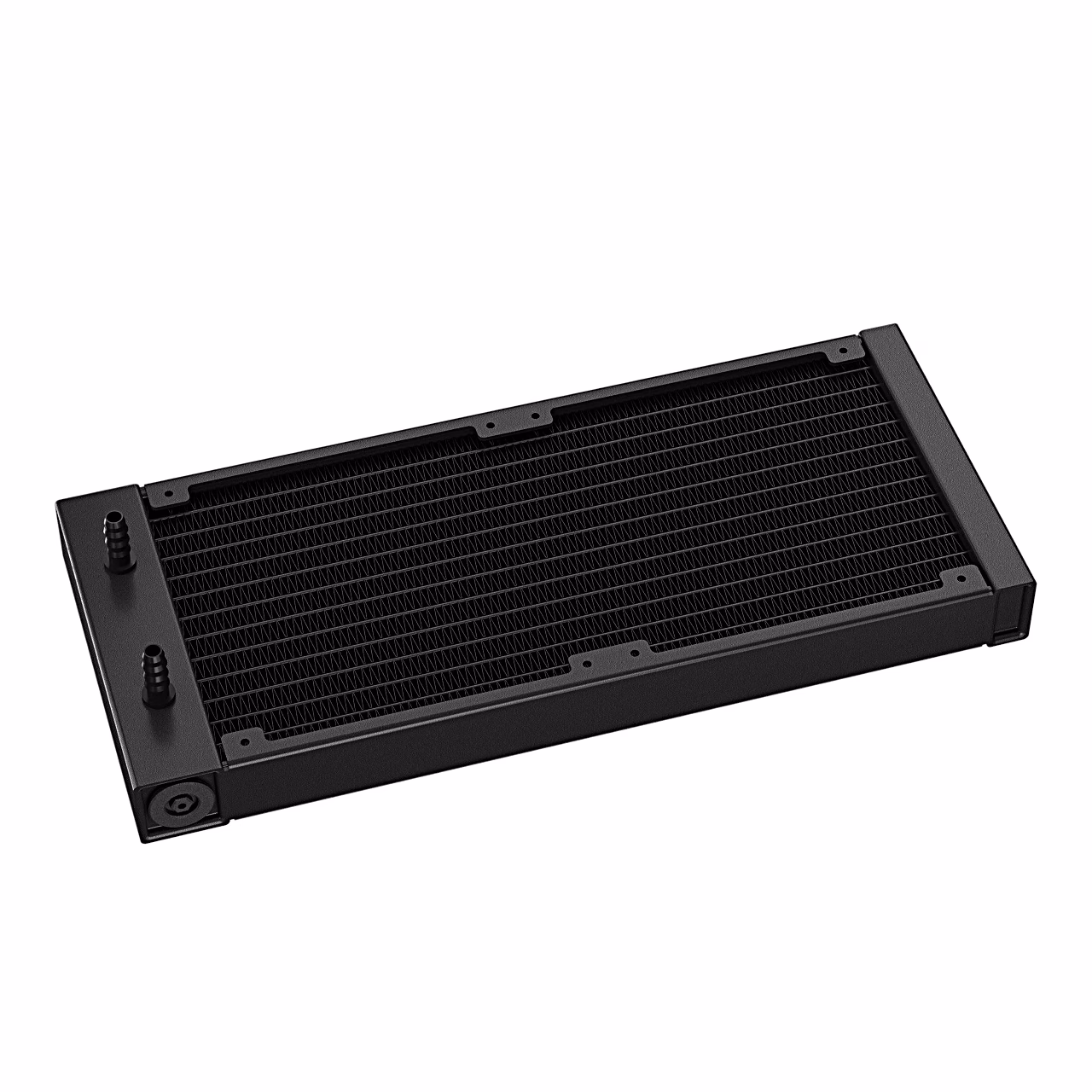 LS520S ZERO DARK must 240 mm alumiiniumradiaator ilma ventilaatoriteta