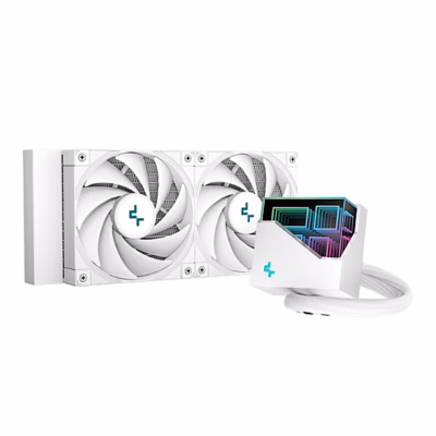 Protsessori vesijahutus DeepCool LT520 WH valge radiaatori, ventilaatorite ja pumbaga