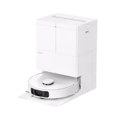 Puhastusjaamaga robottolmuimeja MOVA E50 Pro Ultra, 30 000 Pa, valge