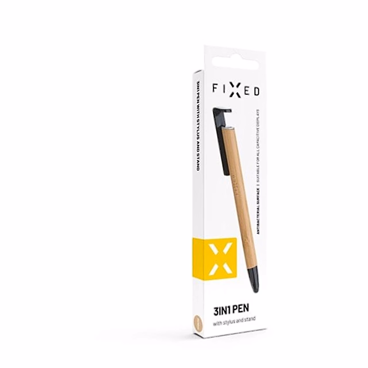 FIXED Pen 3 in 1 pliiats valges müügipakendis