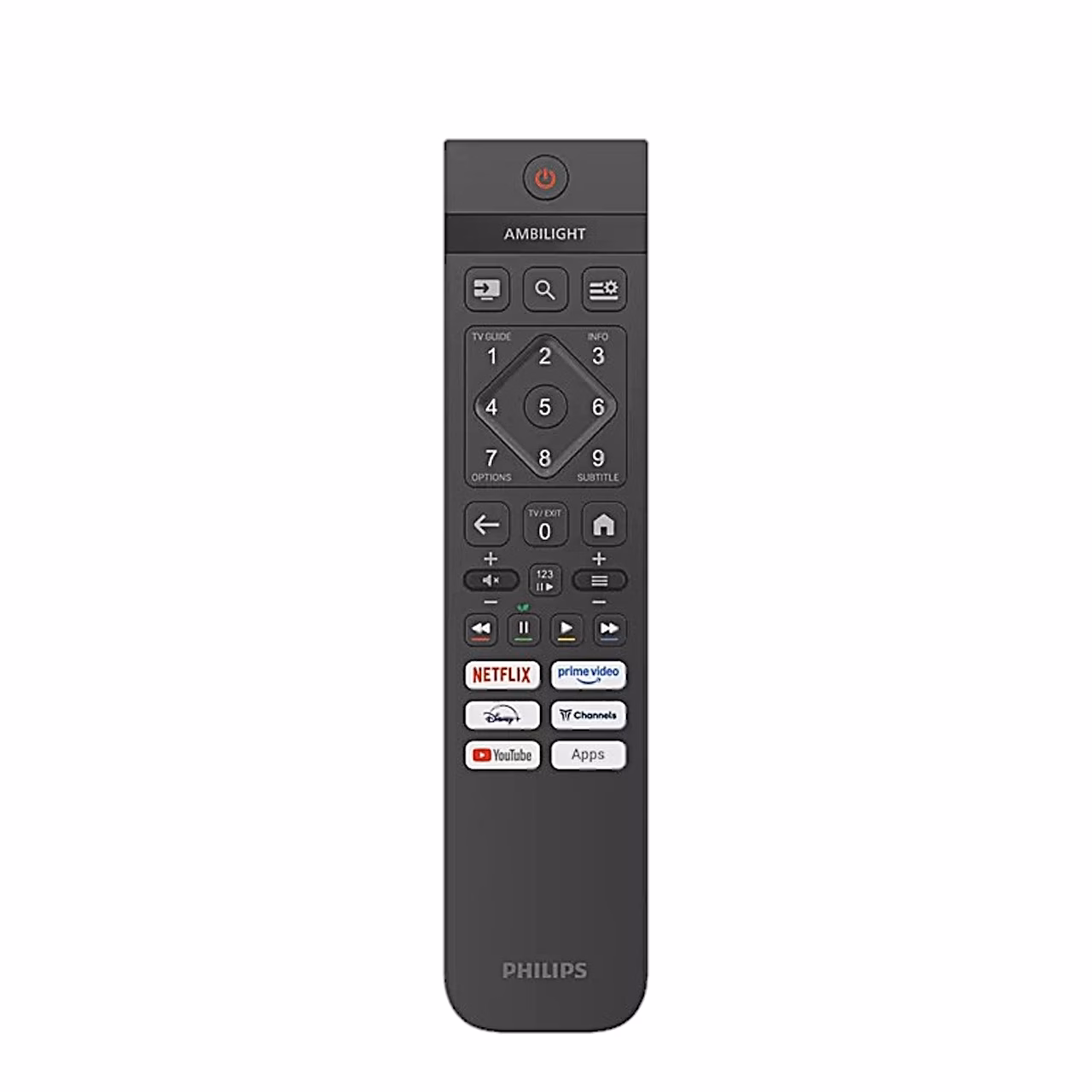 Philips 40PQS6901/12 teleri kaugjuhtimispult rakenduste otsenuppudega
