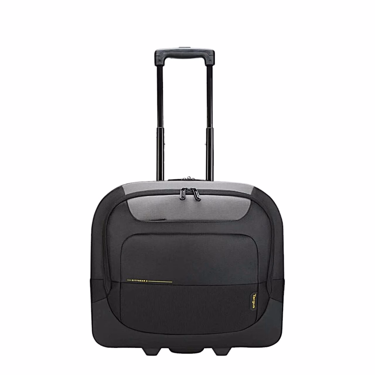 Targus CityGear ratastega kott otse eest, käepide üleval