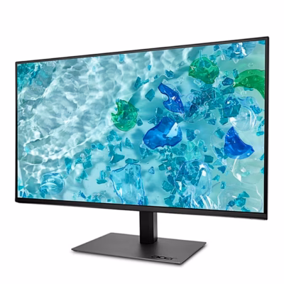 Must arvutimonitor Acer Vero B277 G vasakult nurga alt nelinurksel alusel