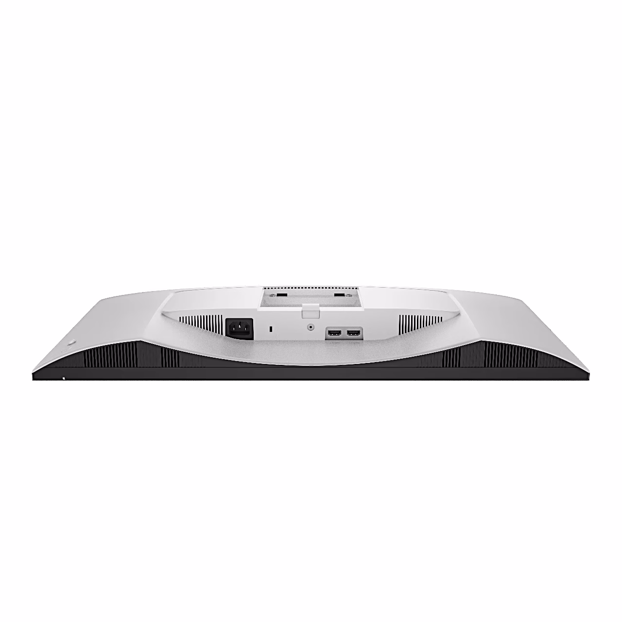 Dell S2725HSM monitori ühenduspesad altpoolt nurga alt