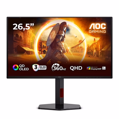 Monitor AOC Q27G4SDR eest, alus madalaimas asendis