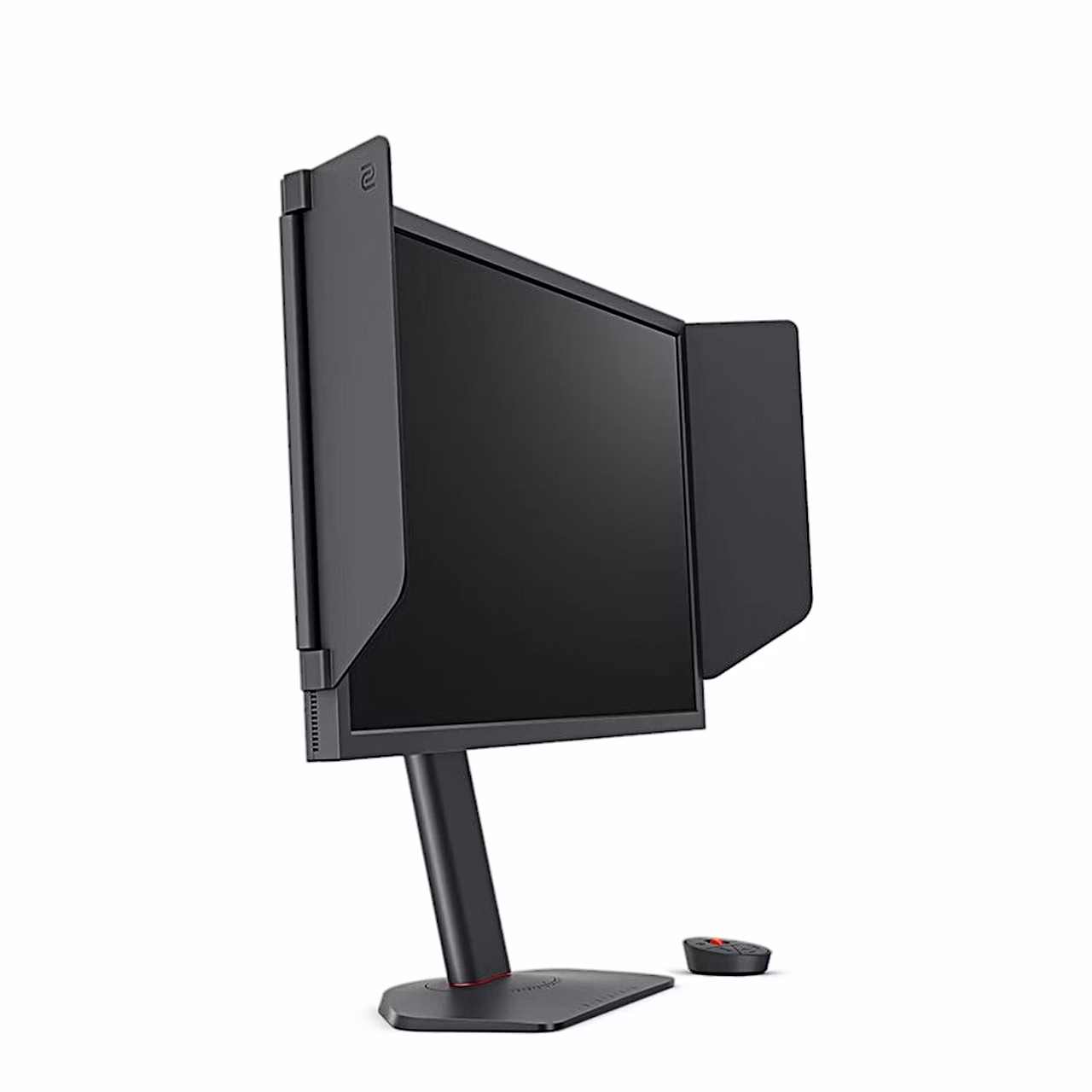 BenQ ZOWIE XL2546X+ ekraan küljele pööratuna koos alusega