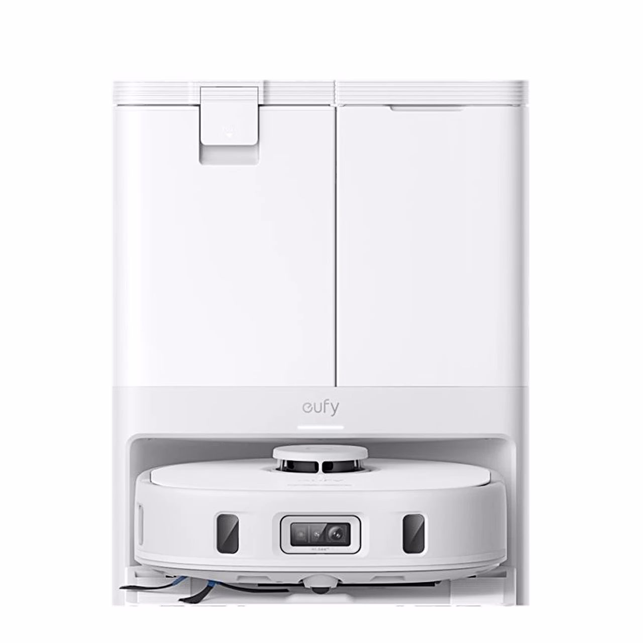 Anker Eufy X10 Pro Omni jaam ja robot otse eest vaadatuna