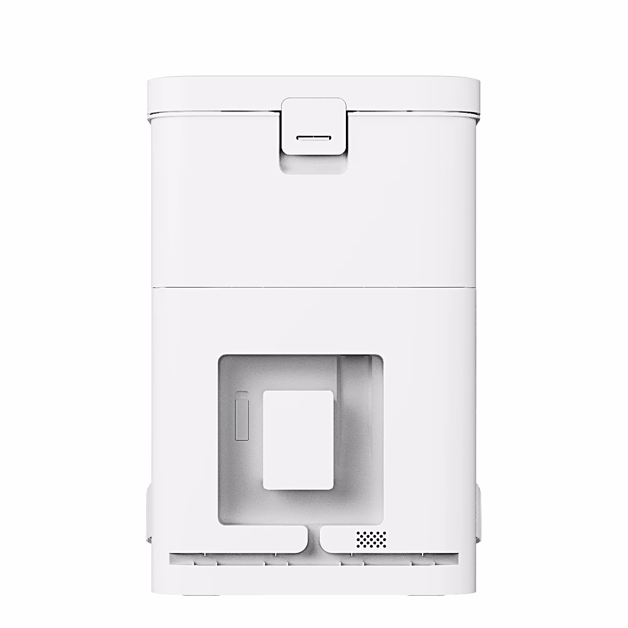Xiaomi H50 puhastusjaama tagakülg ja toitepesa