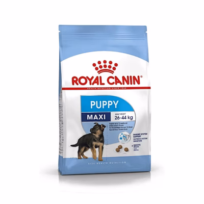 Royal Canin Maxi Puppy 4 kg kuivtoit suurtele kutsikatele kanaliha ja riisiga