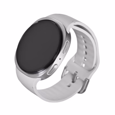 Samsung Galaxy Watch8 SM-L330NZSAEUE 44 mm hõbedane nutikell, AMOLED ekraan, 32 GB, alumiiniumkorpus, 5 ATM, GPS, Wi-Fi, Wear OS