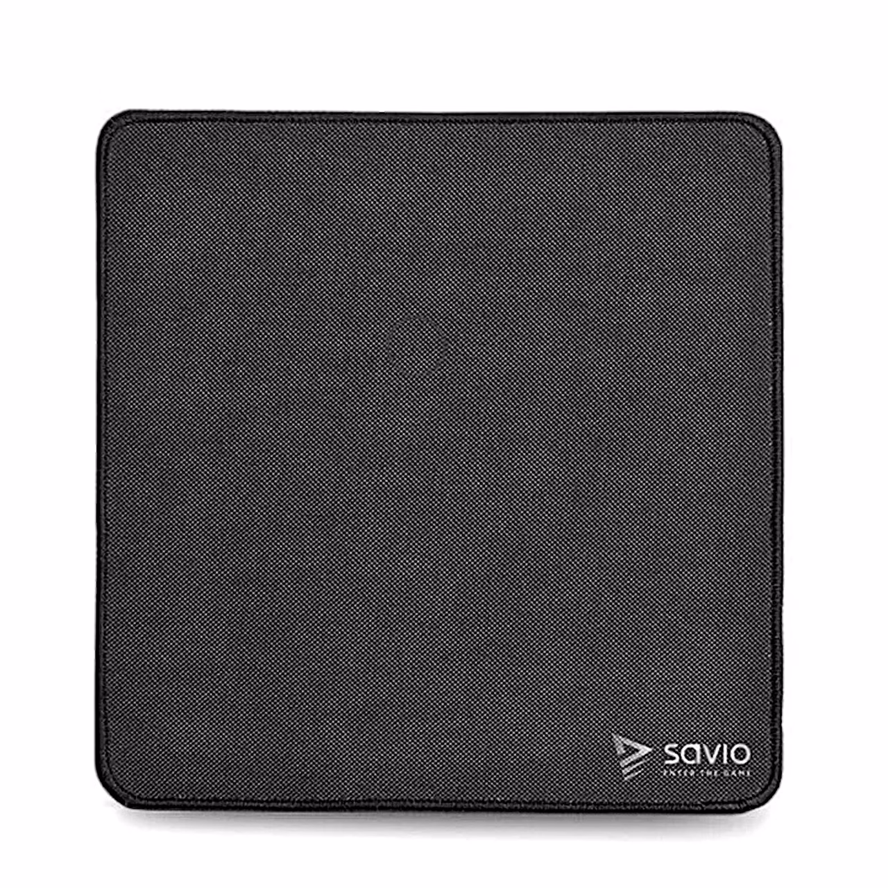 Savio Black Edition Precision Control S 25x25 cm roheline mängurihiirematt õmmeldud servade ja libisemisvastase põhjaga