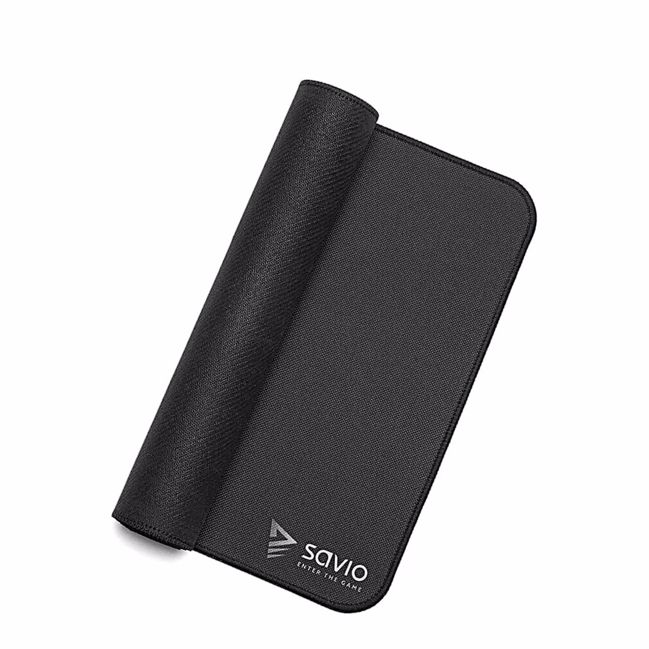 Savio Black Edition Precision Control S 25x25 cm roheline mängurihiirematt õmmeldud servade ja libisemisvastase põhjaga