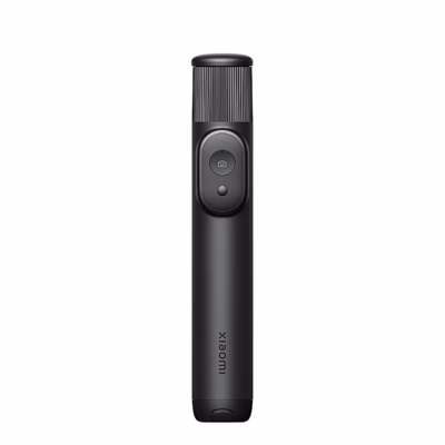 Must Xiaomi Mini selfipulk eestvaates, käepidemel Bluetooth-pult