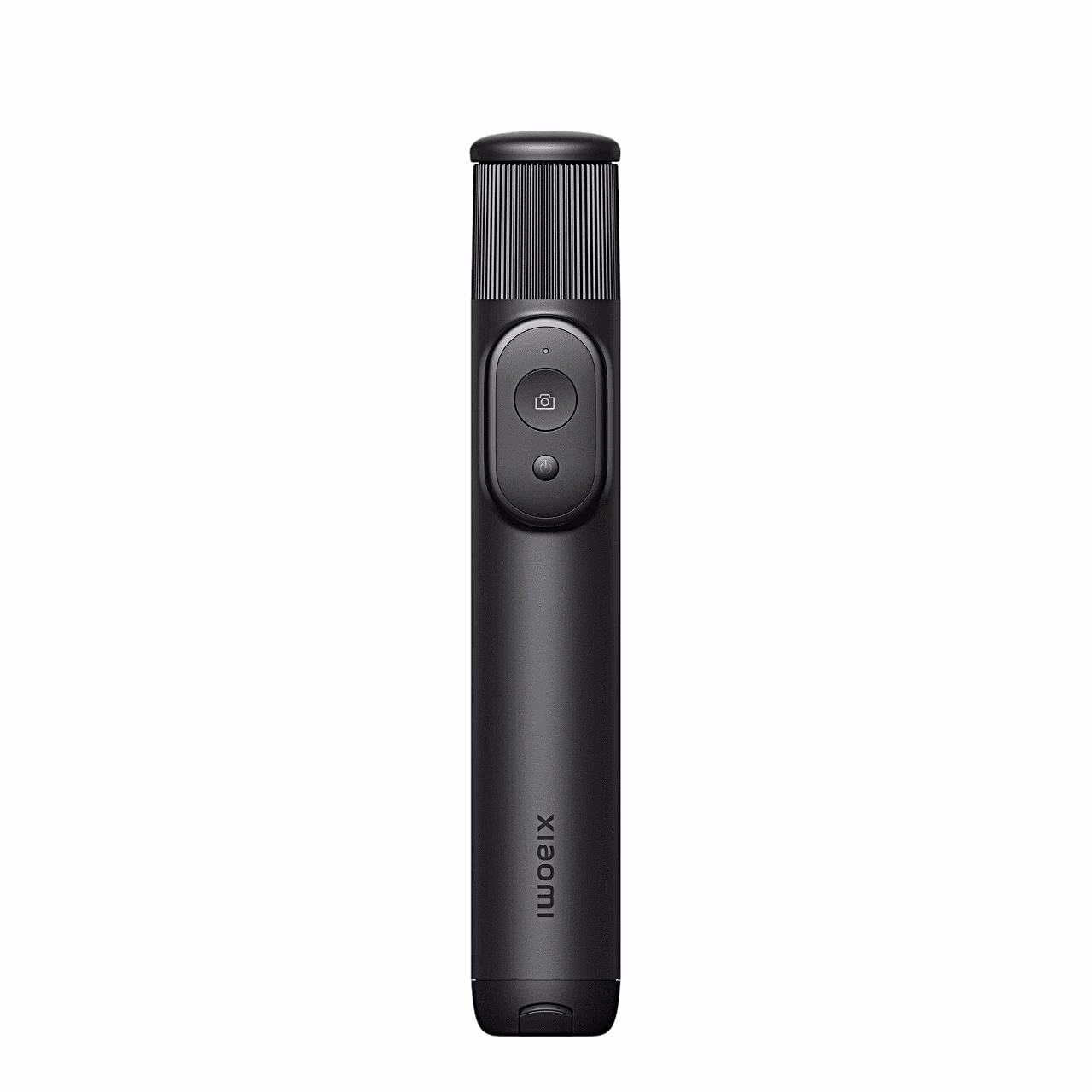 Must Xiaomi Mini selfipulk eestvaates, käepidemel Bluetooth-pult